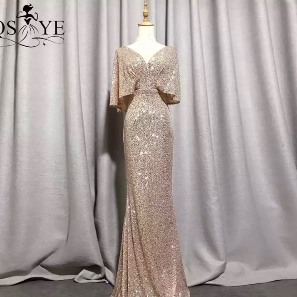 Stunning head turning vintage style gown